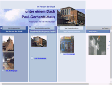 Tablet Screenshot of paul-gerhardt-haus-ms.de